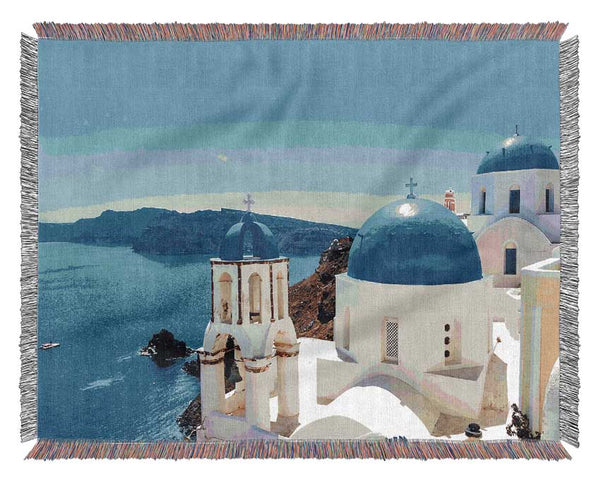 Santorini Wonder Woven Blanket