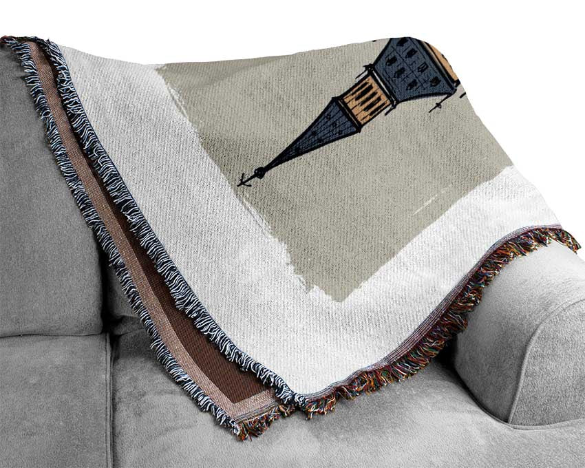 Big Ben Blues Woven Blanket