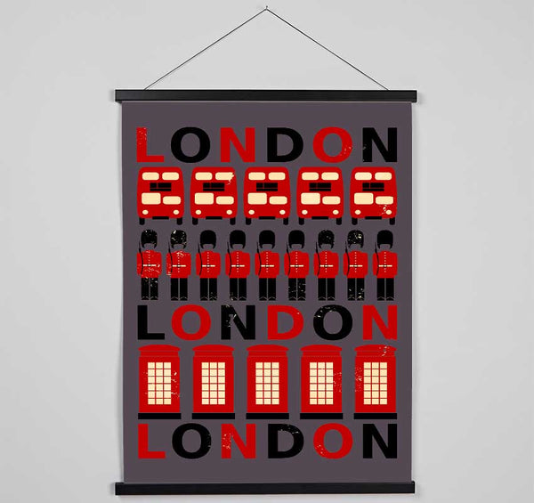 Iconic Hanging Poster - Wallart-Direct UK