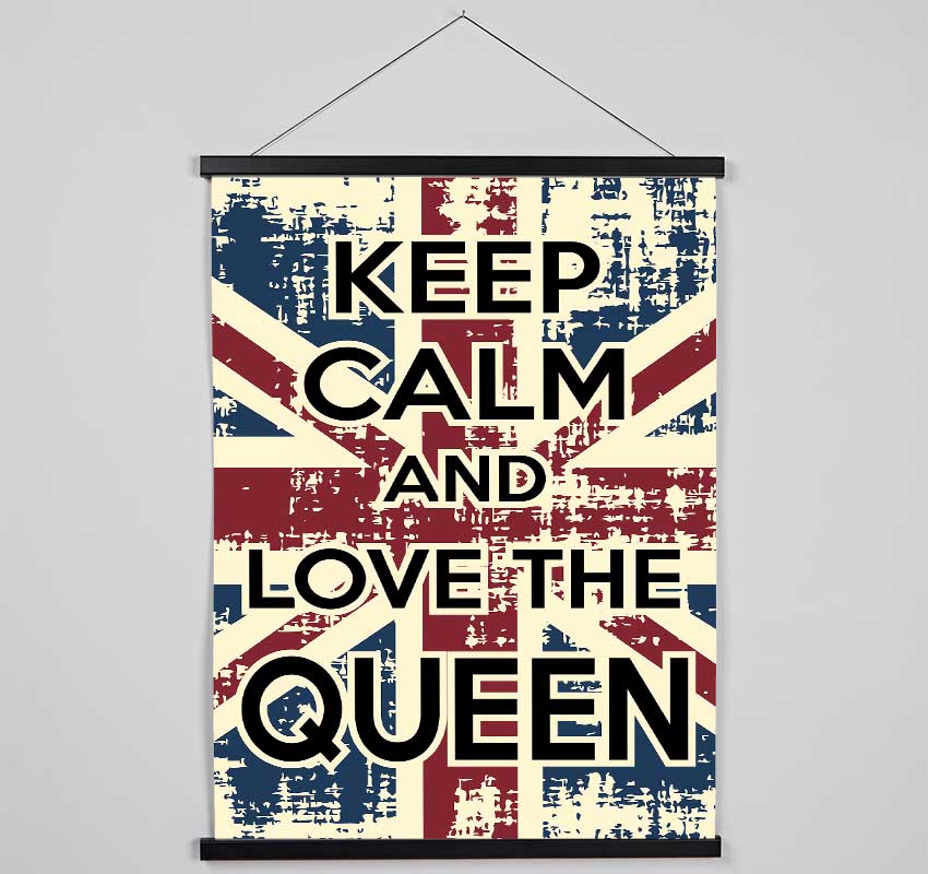 Keep Calm Love The Hanging Poster - Wallart-Direct UK