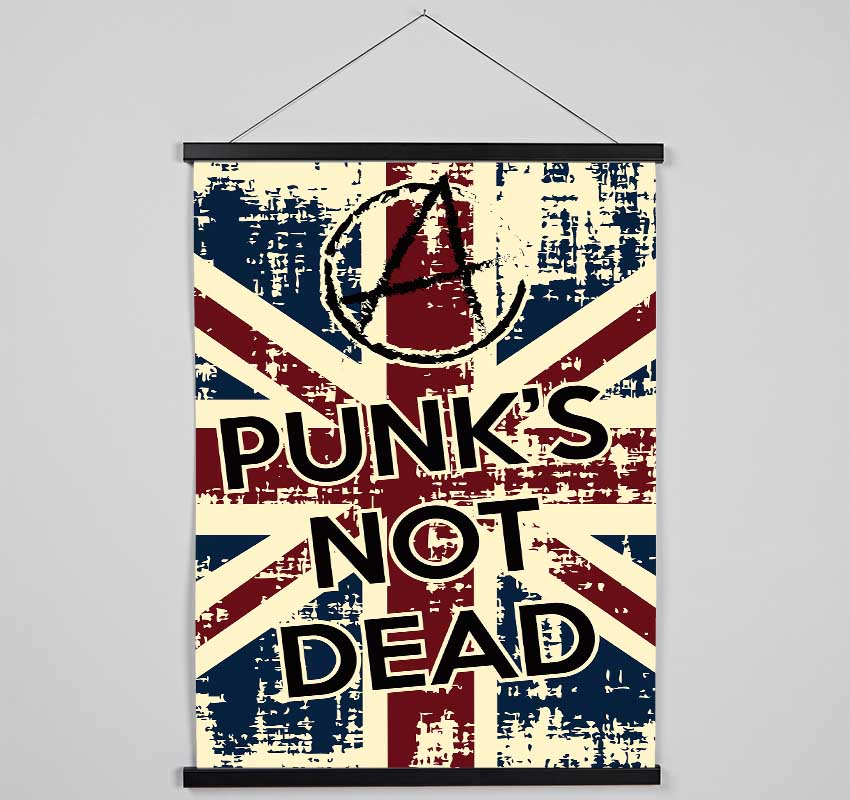 Punks Not Dead Hanging Poster - Wallart-Direct UK