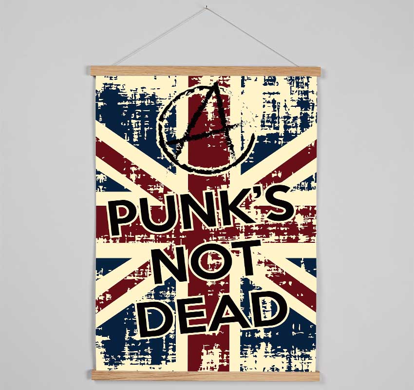 Punks Not Dead Hanging Poster - Wallart-Direct UK