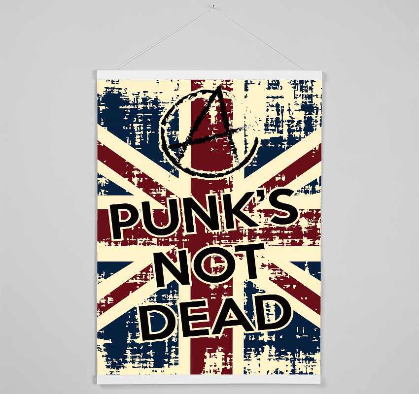 Punks Not Dead Hanging Poster - Wallart-Direct UK