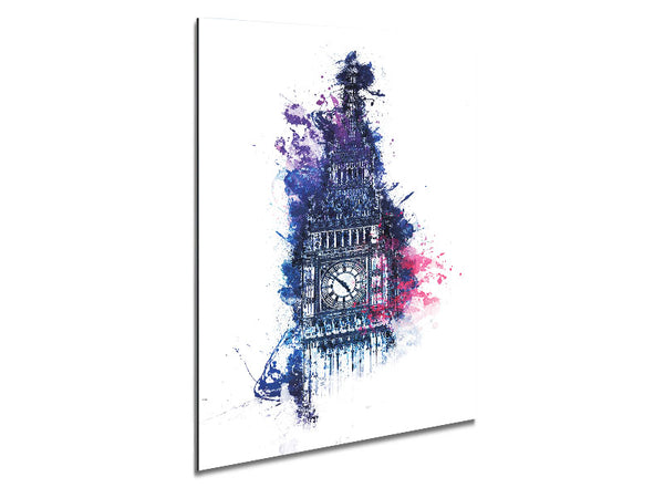 Watercolour Big Ben 4