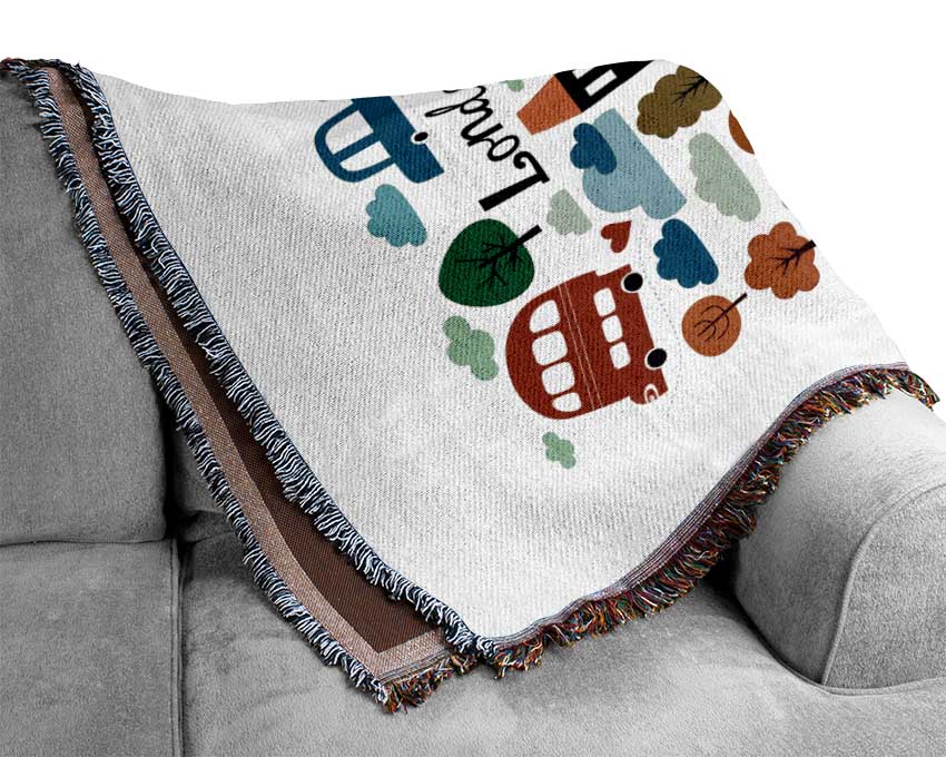 Fabulous City Woven Blanket