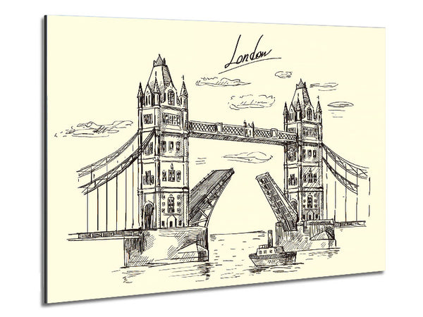 Tower Bridge Outline 5