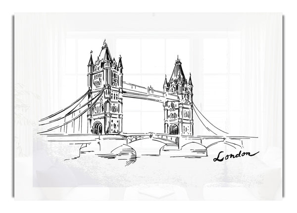 Tower Bridge Outline 2