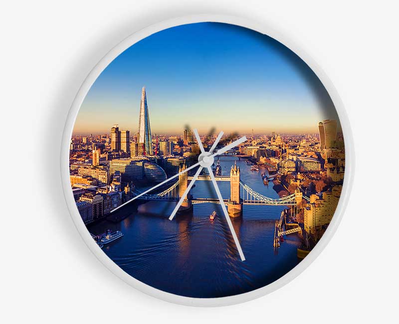 Sunrise Over The Clock - Wallart-Direct UK