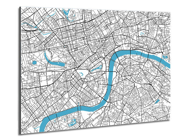 The Map Of London Thames 1