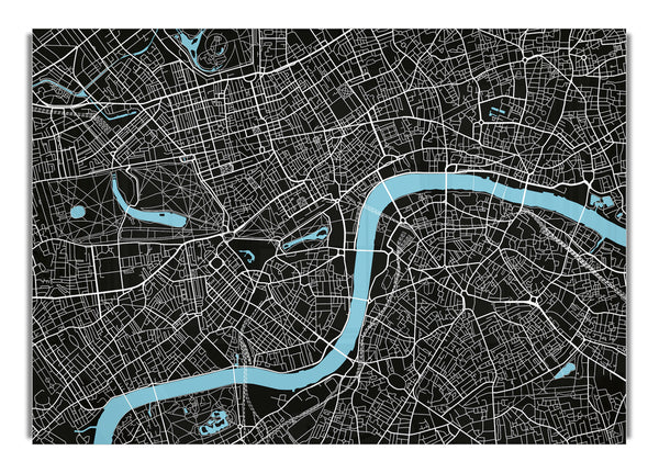 The Map Of London Thames 2