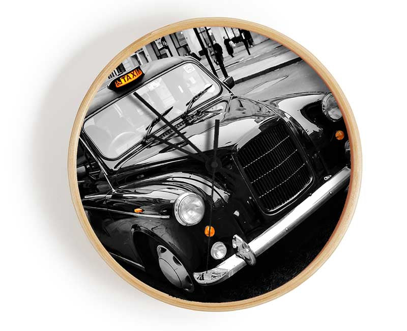 London Black Cab 1 Clock - Wallart-Direct UK