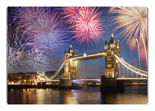 Fireworks Over Tower Bridge