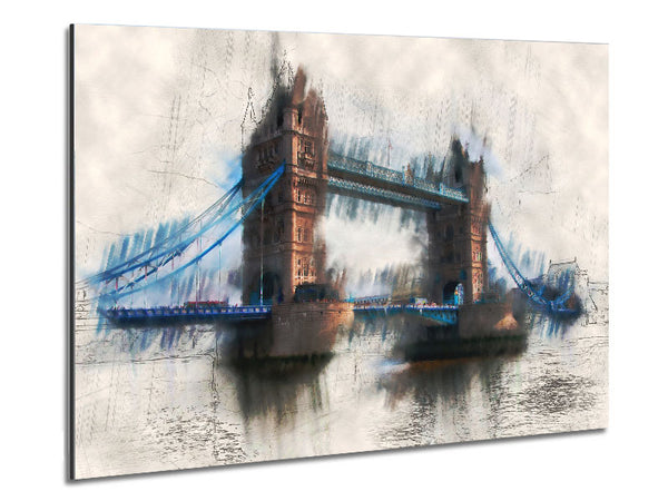 Tower Bridge Watercolour