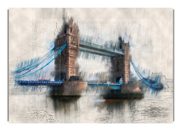 Tower Bridge Watercolour