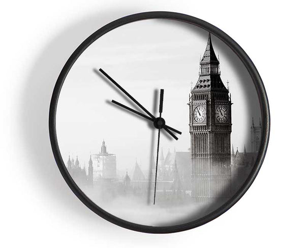 Big Ben Through The London Eye Mist Clock - Wallart-Direct UK