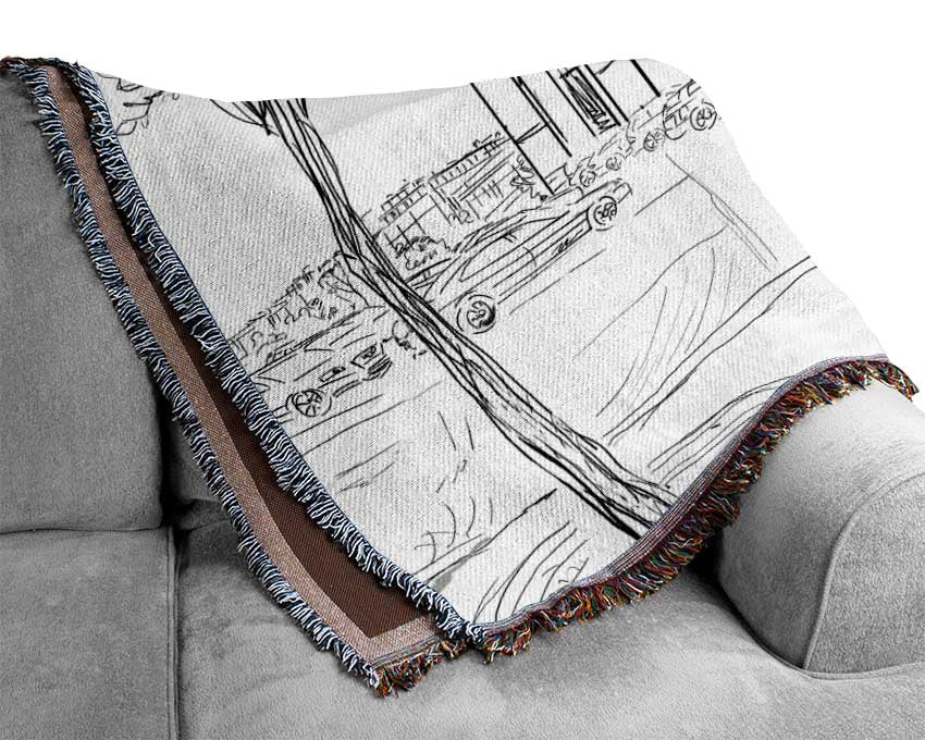 Arc De Triomphe 2 Woven Blanket