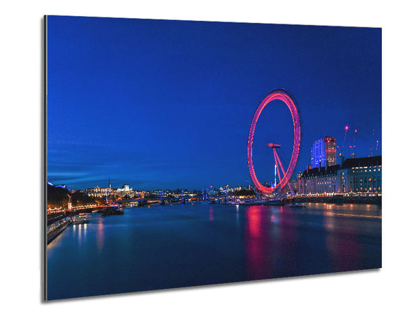 London Eye Pink Glow