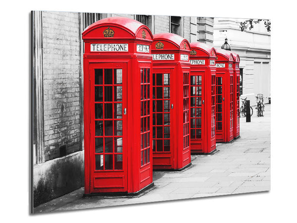 Red Telephone Box LineUp