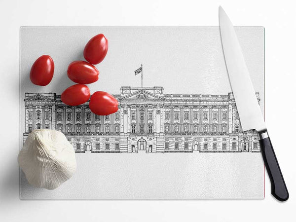 Buckingham Palace Drawing Glass Chopping Board