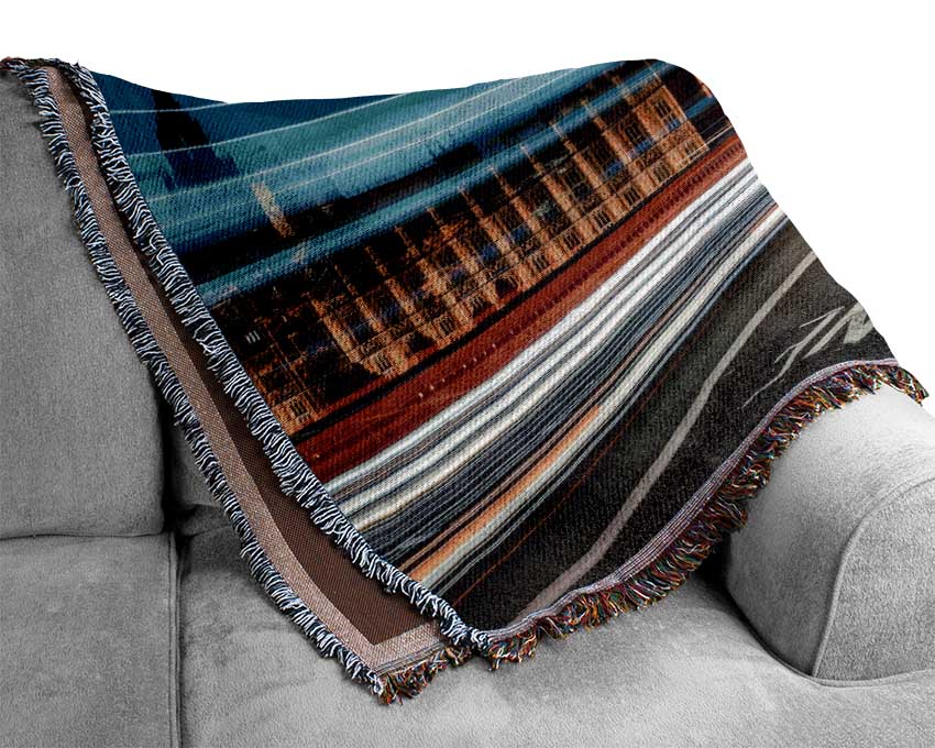 Big Ben Speed Of Light 5 Woven Blanket