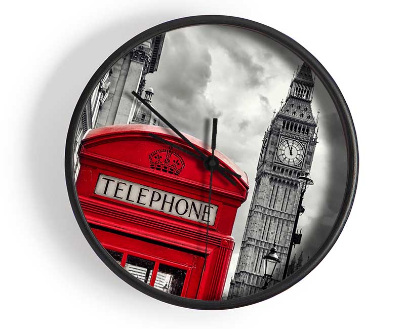 Skies Over Big Ben Clock - Wallart-Direct UK