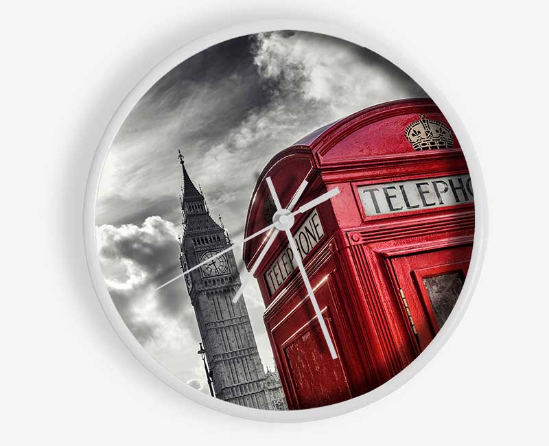 Iconic Big Ben Phone Clock - Wallart-Direct UK