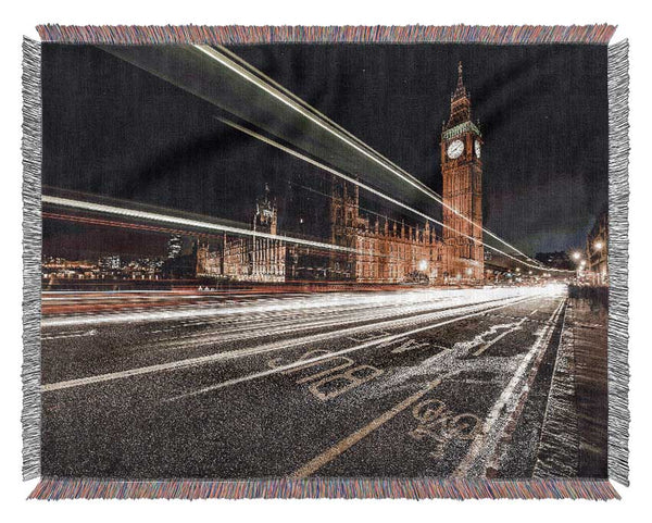 Big Ben Speed Of Li Woven Blanket