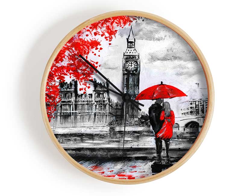 Romantic Big Ben Walk Clock - Wallart-Direct UK