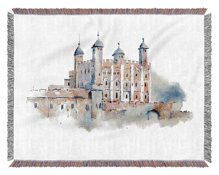 Tower Of London Woven Blanket