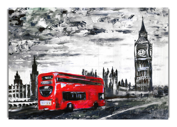 Big Ben Red Bus