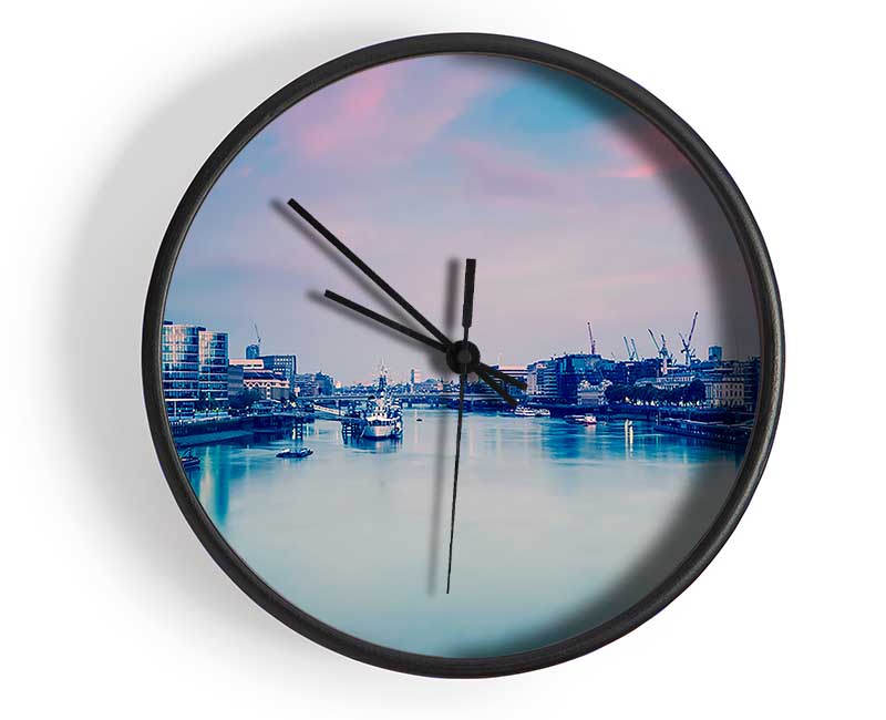 Over The Iconic Thames Clock - Wallart-Direct UK