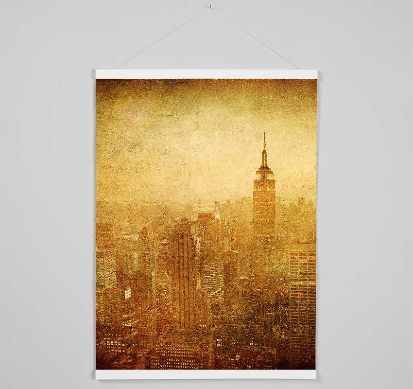 Vintage NYC Hanging Poster - Wallart-Direct UK