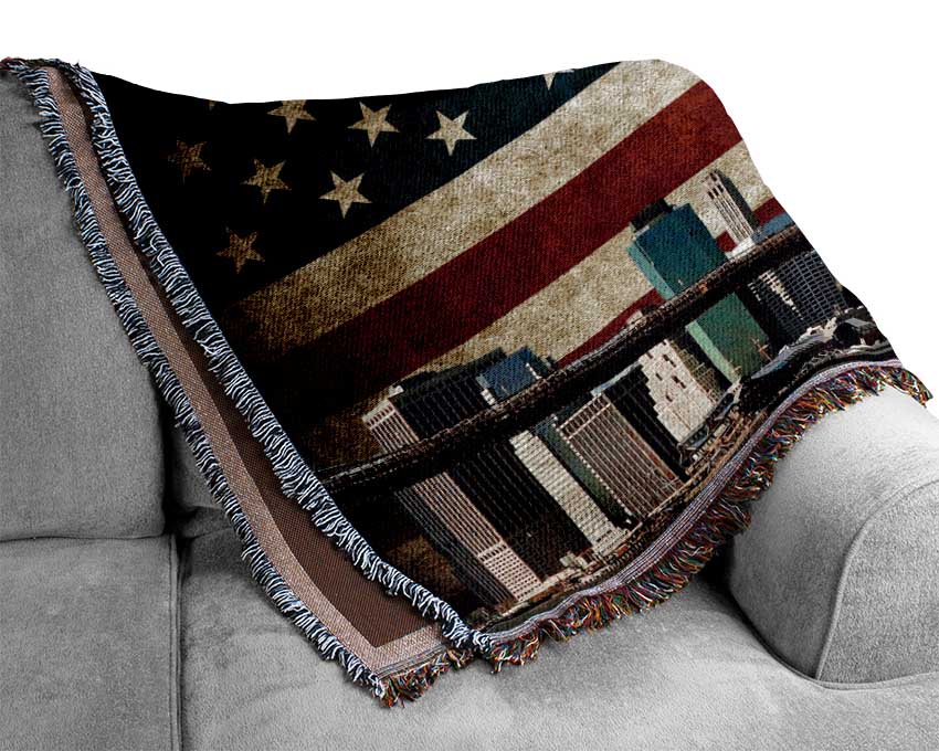 NYC Montage Woven Blanket