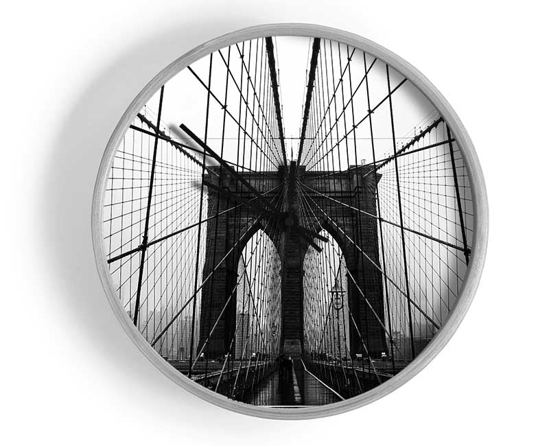 Brooklyn Bridge Perfection Clock - Wallart-Direct UK