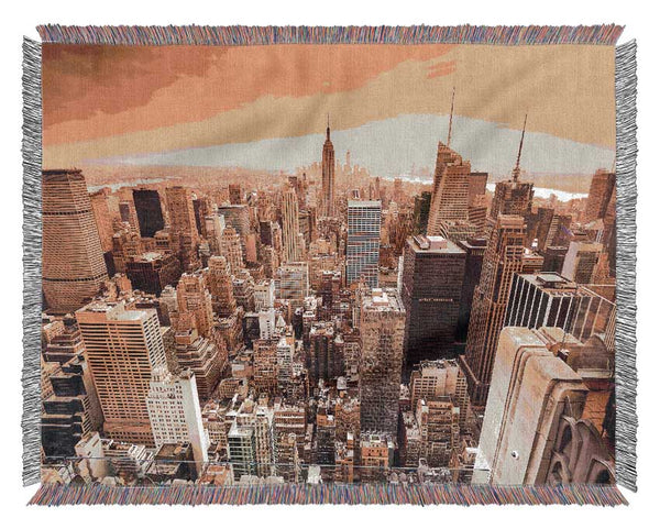 On Top Of The World Woven Blanket