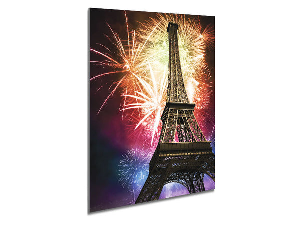 Eiffel Tower Fireworks 1