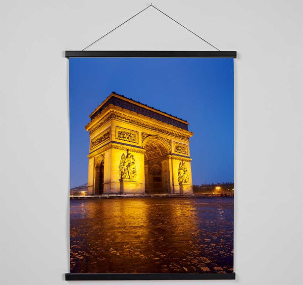 Arc De Triomphe 3 Hanging Poster - Wallart-Direct UK