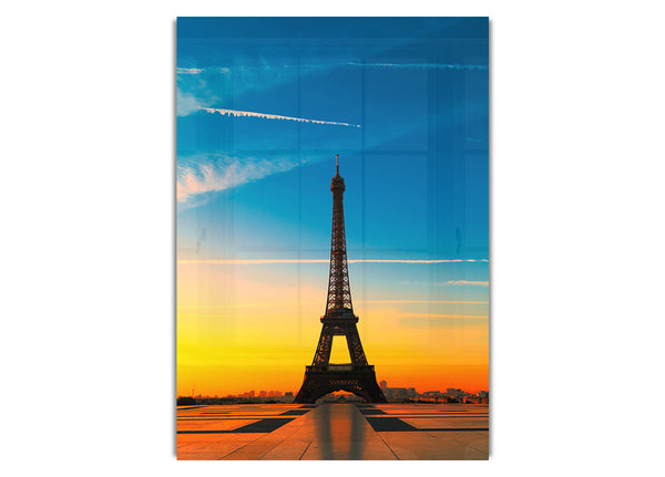 Eiffel Tower Sunset 1