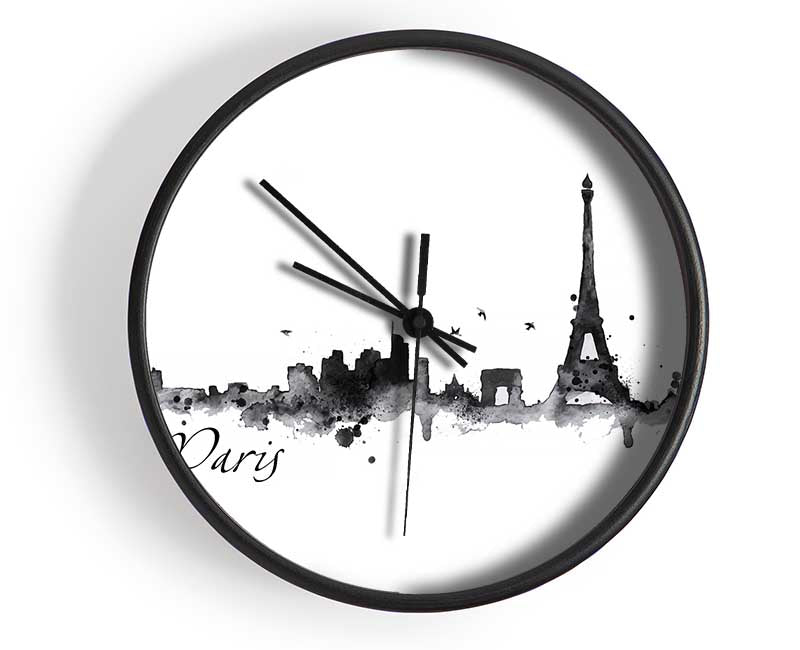 Eiffel Tower France 2 Clock - Wallart-Direct UK