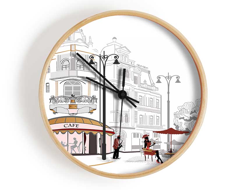 City Streets 6 Clock - Wallart-Direct UK