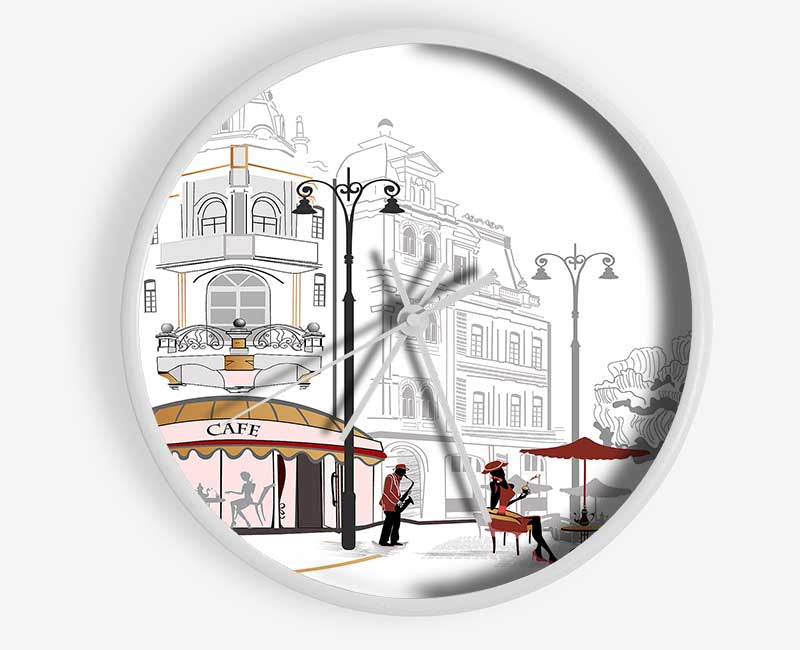 City Streets 6 Clock - Wallart-Direct UK