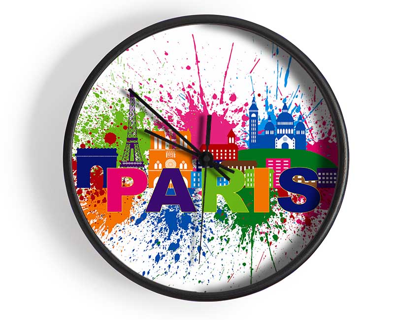 City Streets 8 Clock - Wallart-Direct UK