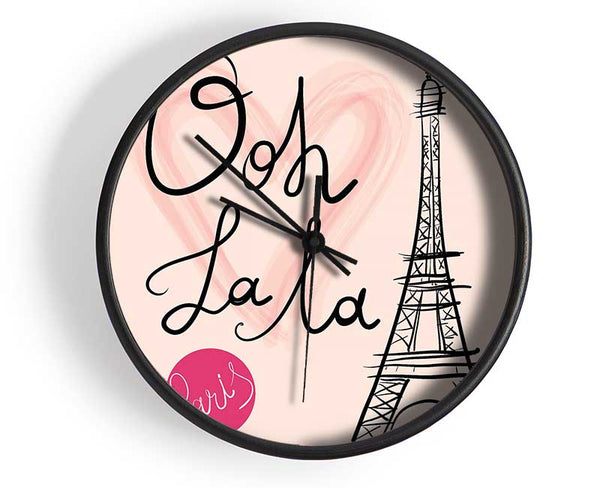 Eiffel Tower Chic 11 Clock - Wallart-Direct UK