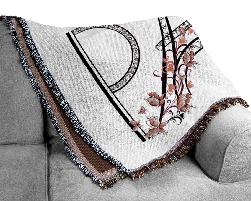 Eiffel Tower Chic 9 Woven Blanket