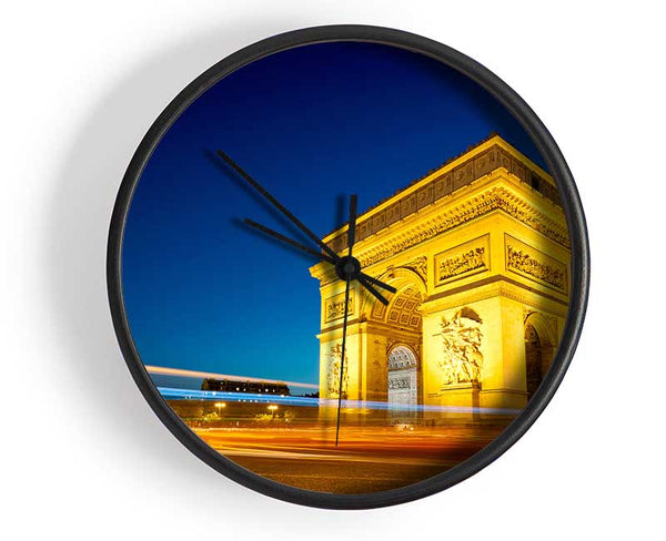 Arc De Triomphe 5 Clock - Wallart-Direct UK