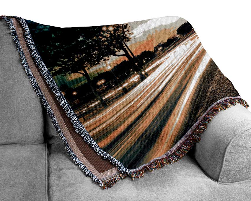 Arc De Triomphe 9 Woven Blanket