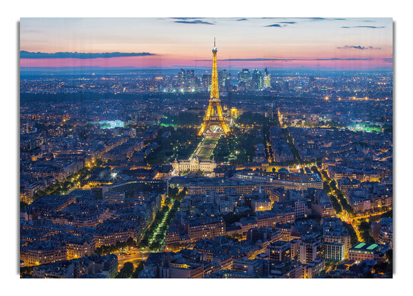 Eiffel Tower Night Light