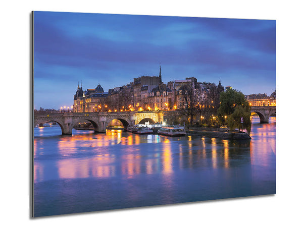 River Seine At Twilight 2