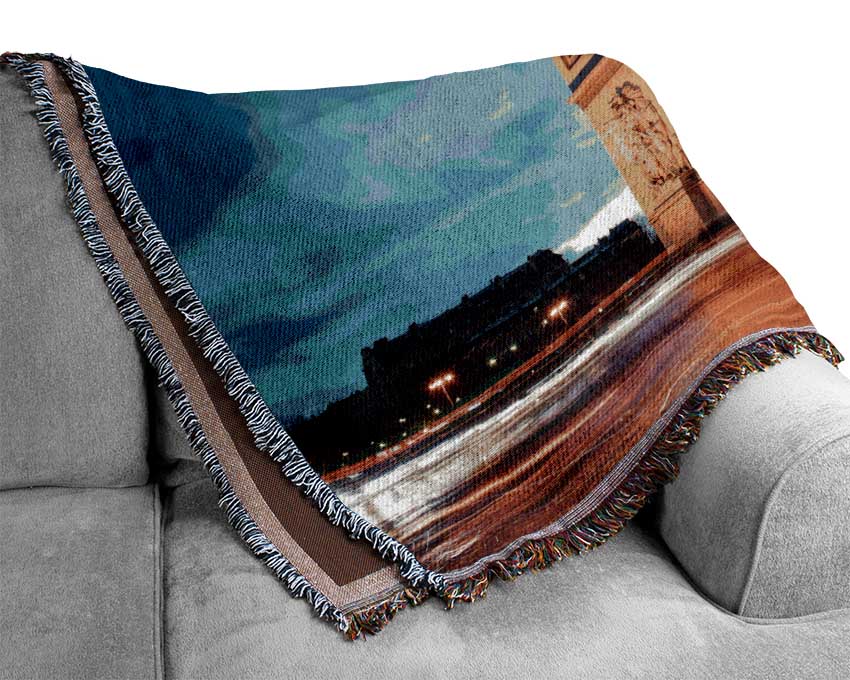 Arc De Triomphe 7 Woven Blanket