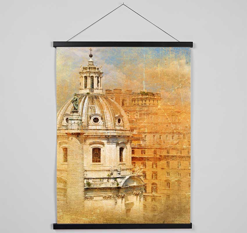 Ancient St Peters Basilica Hanging Poster - Wallart-Direct UK